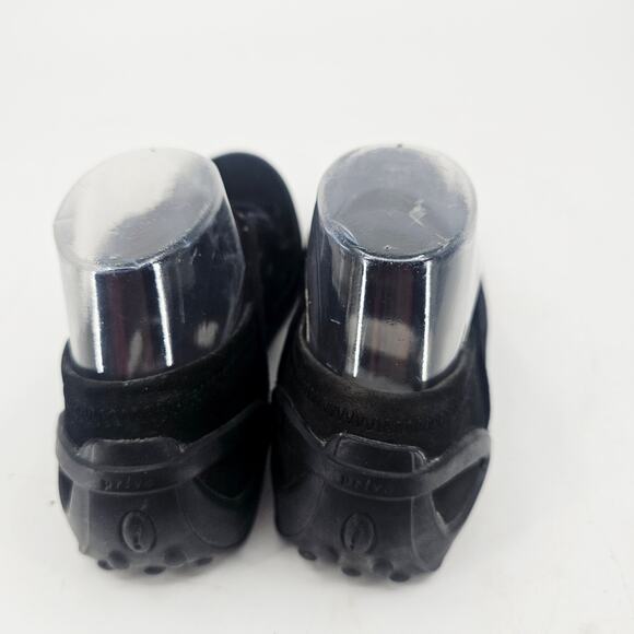 Clarks Privo Womens 8 M Black Suede Mary Jane Driving Shoe Nubuck Slip-On 79182 - Picture 4 of 8